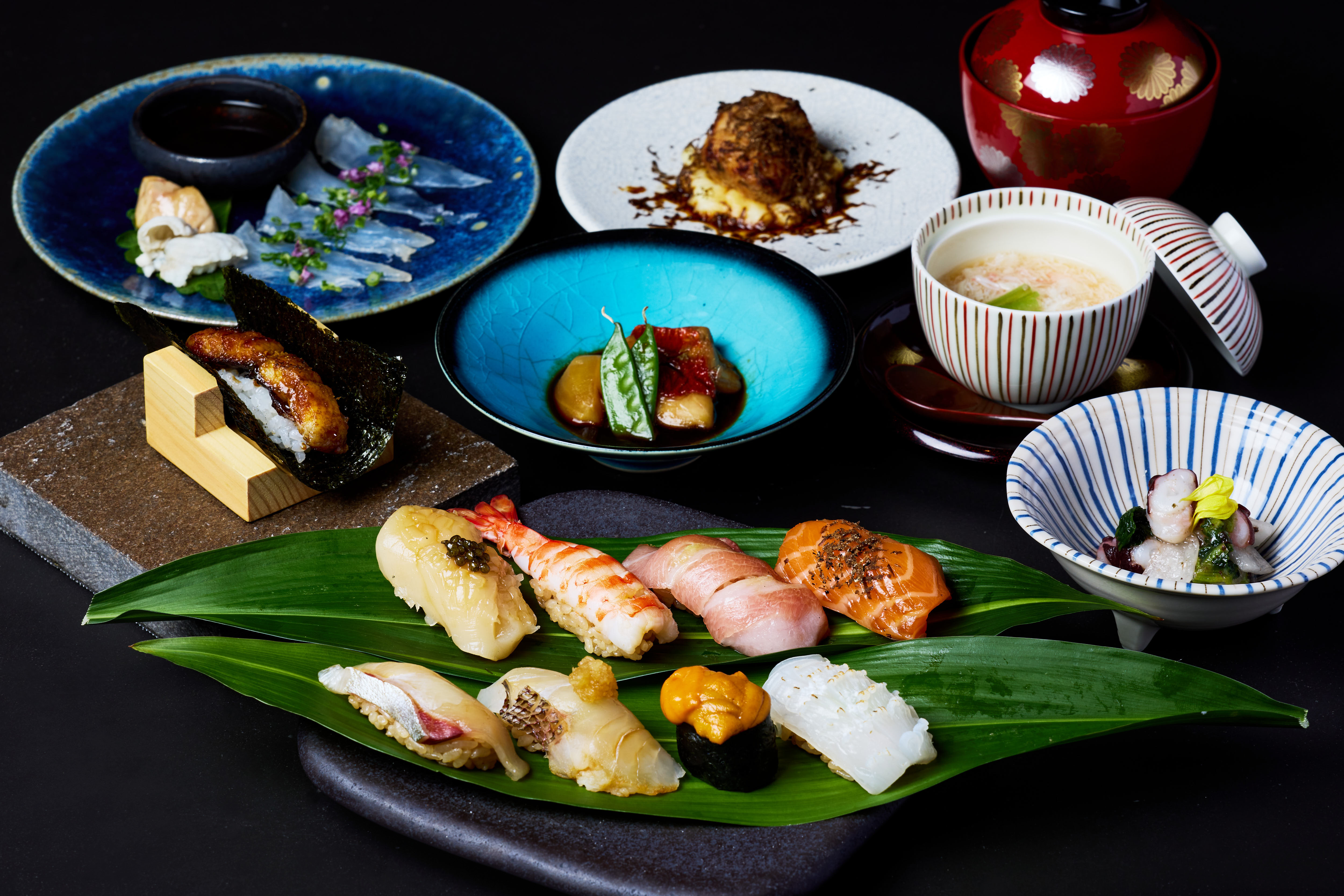 ランチ限定 寿司おまかせコース＜全20品＞